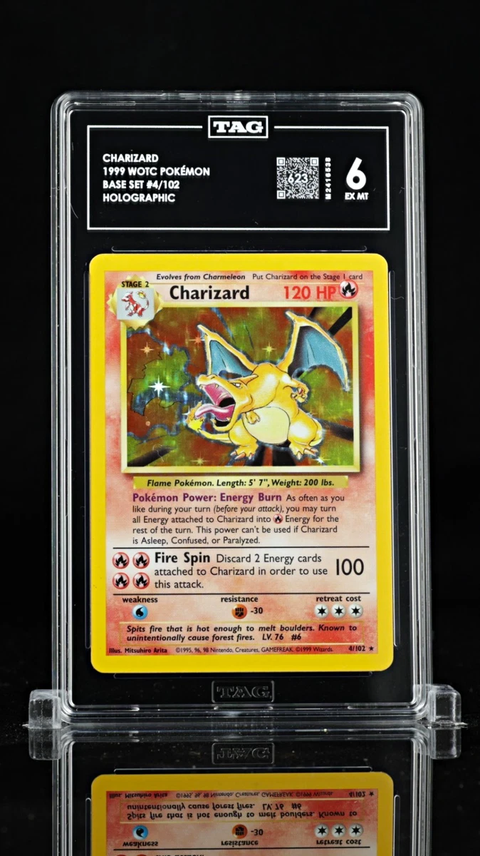 Charizard Pokémon TCG Individual Trading Card Games Base Set in