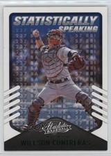 2022 Panini Absolute Statistically Speaking Retail Green Willson Contreras