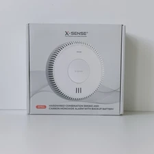 X-Sense Hardwired  Combination  Smoke And  Carbon  Monoxide  Alarm  XP04  120v