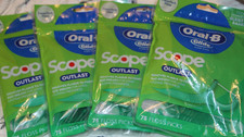 ORAL-B GLIDE FLOSS PICKS SCOPE OUTLAST 75 EACH LOT OF 4