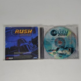 San Francisco Rush 2049 Sega Dreamcast CIB w Manual Tested Working Good Condtion