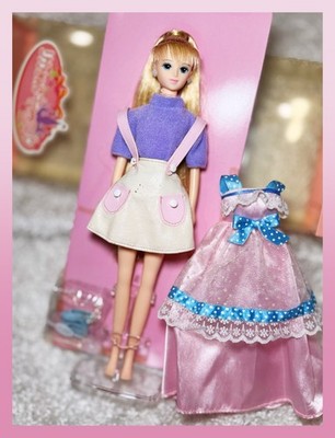 Vtg Takara Japan Jenny Friend LINA Little Factory Licca Castle Original Doll