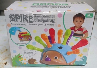 Learning Resources Spike the Fine Motor Hedgehog, Sensory, Fine Motor Toy,