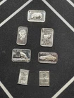 Assorted 1 Gram .999 Fine Silver Bars (9 Total) | Low Premium Fractional Silver