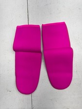 YDQUANI Solid Hot Pink Elastic Wetsuit Socks 1 Pair Womens Size Medium NEW