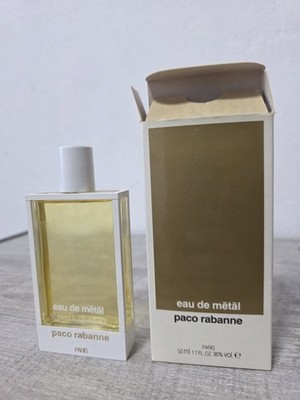 Paco Rabanne Eau De Metall 50ml EDT Vintage 