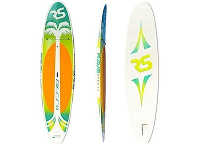 RAVE Sports 02983 Shoreline 10 ft. 9 in. SUP - Kiwi Palm