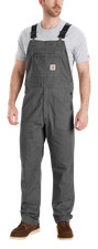 Carhartt Rugged Flex Rigby Bib Overalls for Men - Gravel - 48x32