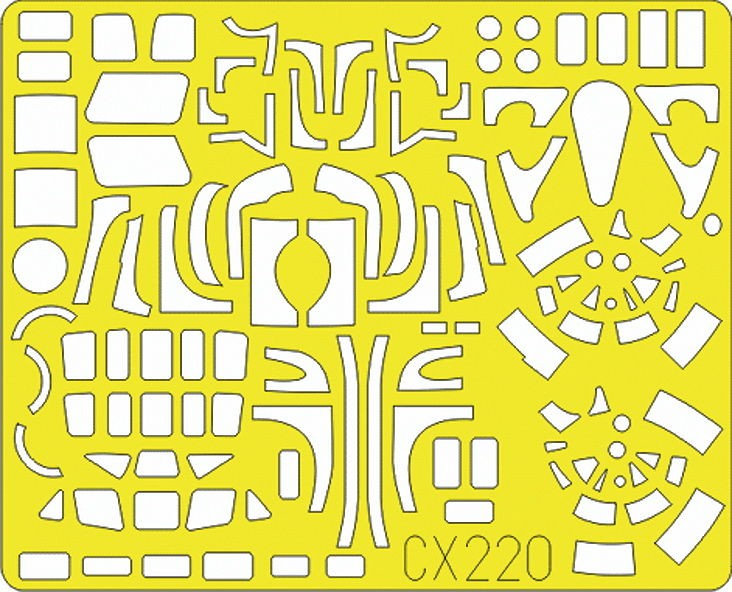 Eduard Accessories Cx220 - 1:72 B-24J Liberator for Hasegawa Kit - Masking