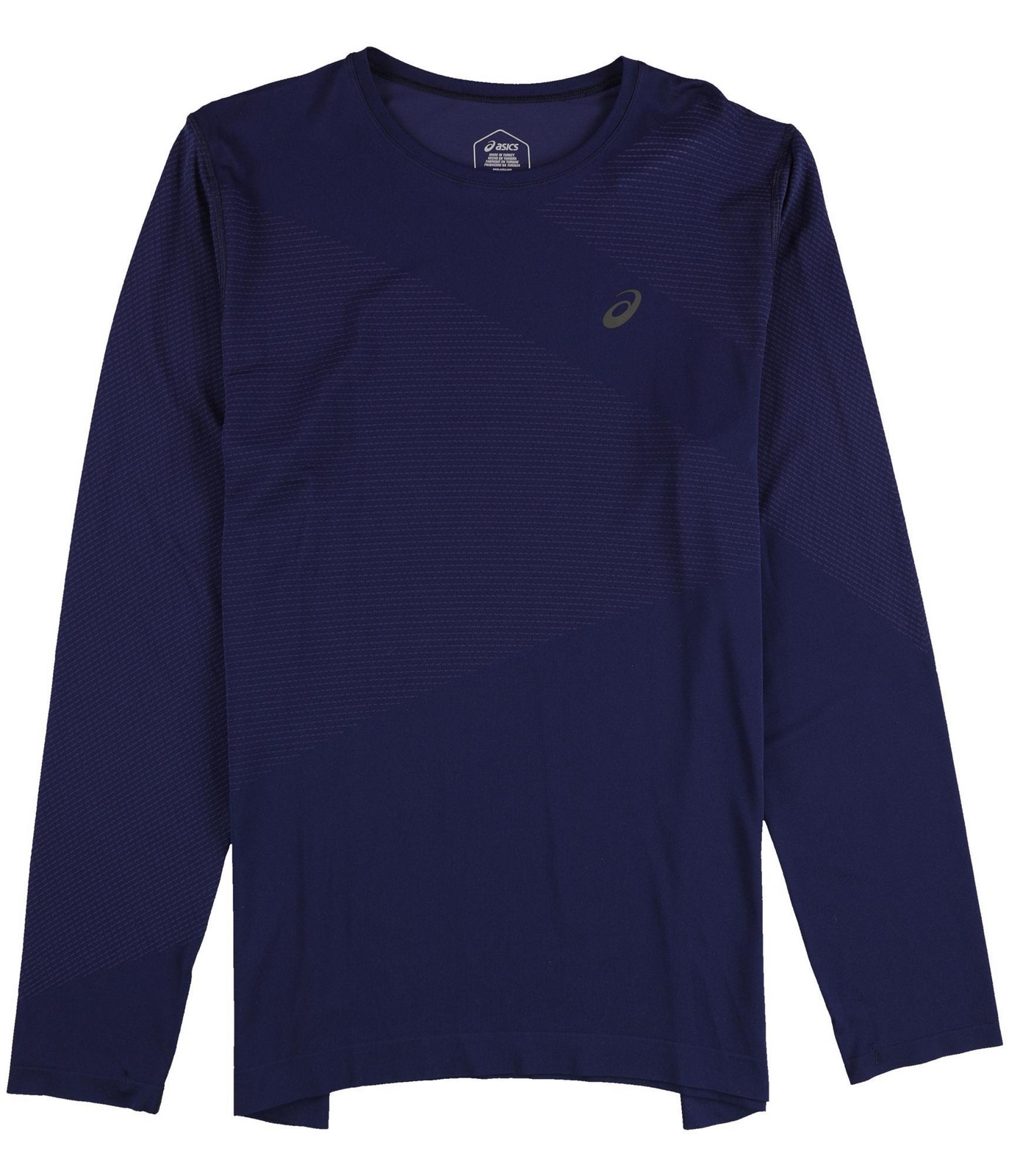 Мужская бесшовная базовая футболка ASICS Tokyo синяя большого размера 5690₽