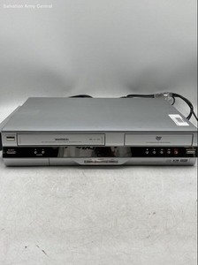 Toshiba D-VR4XSU Silver 29W VHS DVD VCR Home Recorder Combo Player