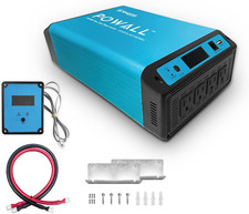 2000W Pure Sine Wave Inverter 12V to 110V with 4 AC Outlets  USB Charging