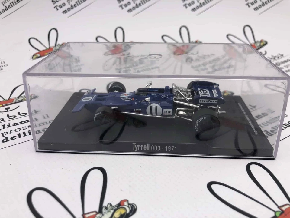 DIE CAST 1/43 " TYRRELL 003 - 1971 " FORMULA 1 RBA - Immagine 2 di 3