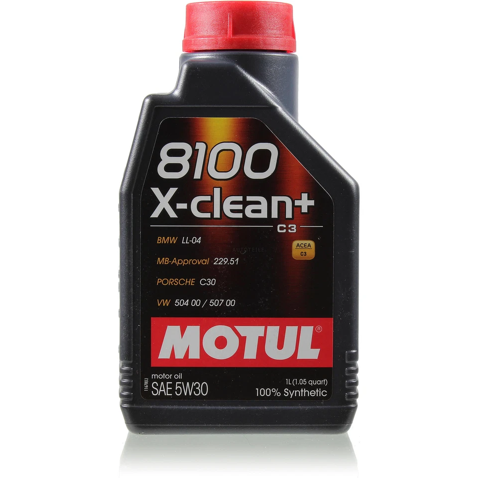 KAMOKA Inspection Set Motul 8100 X-Clean+ 5W30 6L Pour Nissan Kubistar Kasten - Photo 2/4