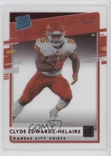 2020 Chronicles Clearly Donruss Rated Rookie Red /199 Clyde Edwards-Helaire 7l6