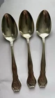 Set of 3 Gorham Sterling Silver Spoons - 136.6g - Lion Anchor Marks  Monogrammed