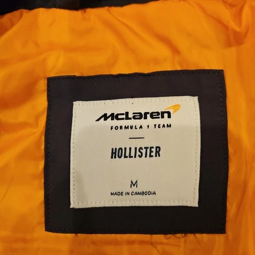 McLaren Formula 1 Team Jacket Mens Medium Black Racing Formula 1 image 8