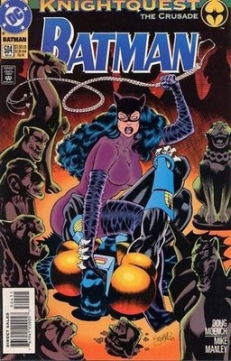 Batman (1940) # 504 (8.0-VF) Knightquest, Catwoman 1994