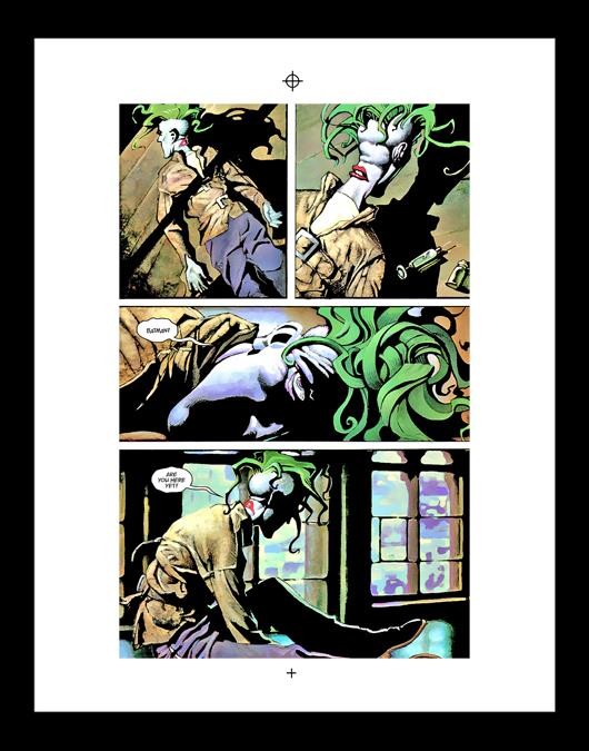 John Bolton Batman: Joker Switch #1 Rare Production Art Pg 41