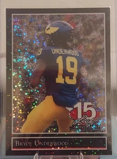 2025 NSCC 15th Anniversary-Bryce Underwood Black Sparkles SSP #1/2