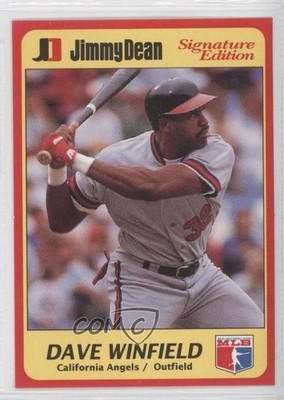1991 Jimmy Dean Signature Edition Food Issue Dave Winfield #22 HOF 0l4h