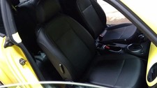 Passenger Right Front Seat Leatherette Manual Black Fits 12-19 Beetle 94224