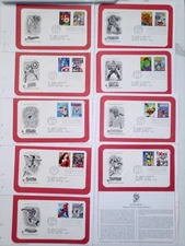 2007 Marvel Comics Super Heroes✨ USPS First Day Of Issue ✨9 Cachet Combo Sheets