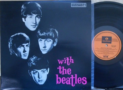 Beatles OZ Reissue LP With The Beatles NM '78 Orange Parlophone PCSO3045
