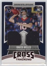 2021 Panini Rookies & Stars Cross Training Relics 82/199 Davis Mills #CT-23 11ur