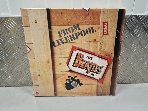The Beatles Box  From Liverpool. 8 LP's Box Set Ex Vinyl Audio Quality