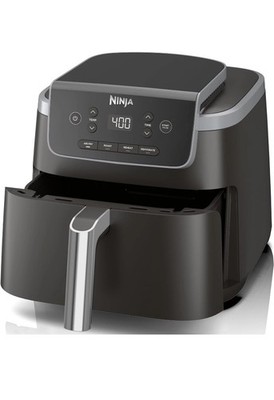 Air Fryer Pro 4-In-1 with 5 QT Capacity- Gray, Air Fry, Roast, Reheat, Dehydrate