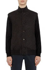 Loro Piana Cashmere Carry Vest Button-Up Gilet Blouson Jacket New L