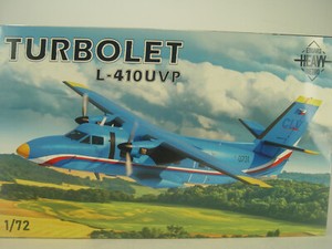Maquette Avion VEB Plasticart Let L-410 Turbolet – Échelle 1/100 – Neuf