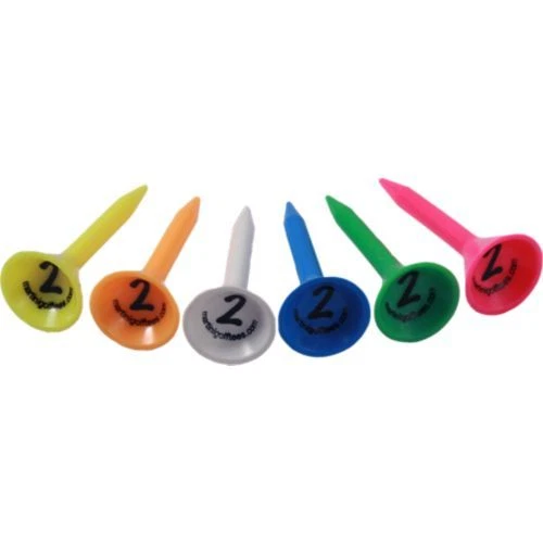 MARTINI TEES 24 Martini Golf tees, NEW 2" long, Lot of 24 (4-PACK SPECIAL), Wholesale Price