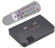 Universal NTSC PAL CATV Tuner Box RF CoaxTo RCA Video Audio Demodulator TV Tuner