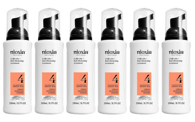 NIOXIN System 4 Scalp Treatment 6.76oz X 6PCS