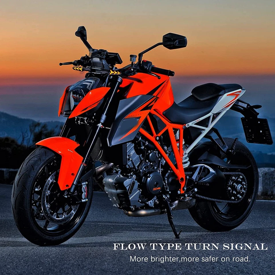 LED Turn Signals Blinker Lights For Kawasaki Ninja 650 650R 300 250R ZX6 ZX-6 - Image 2 of 4