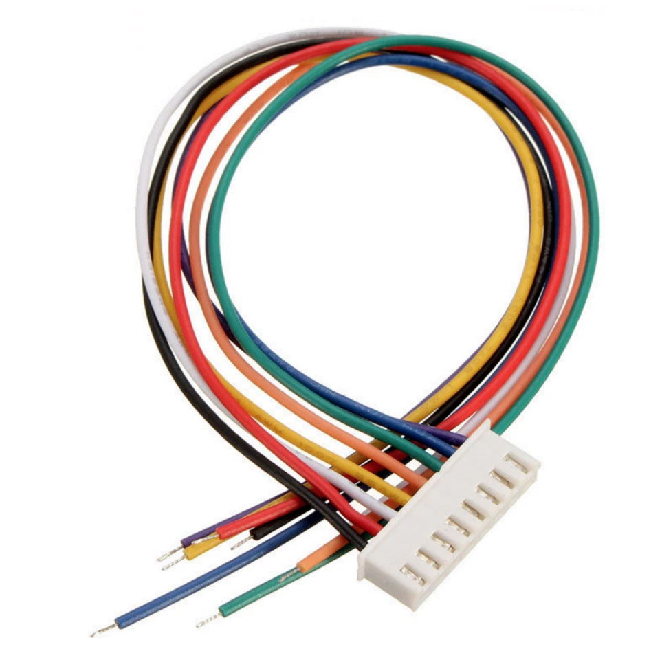 ✅ XH 2.54 2.54mm Balancer Stecker + 30cm PVC Kabel 26AWG 2 3 4 5 6 7 8 9 10 Pin - Bild 3 von 4