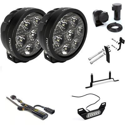 Denali D7 LED Lichtset schwarz BMW R1250GS 2019 - 2023