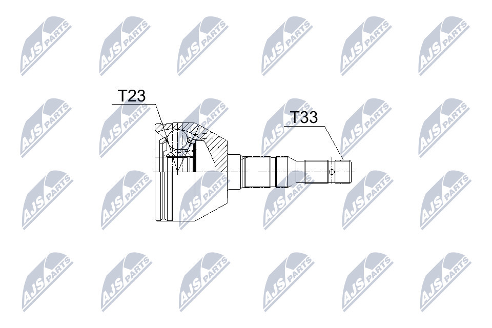 2x ✅Fits PASCAL G1X052PC Joint Kit, drive shaft G1X052PC CV joint ex ⭐UK Seller⭐ - Image 9