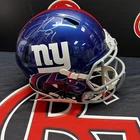 Justin Tuck New York Giants Signed Authentic Speed Helmet Autographed JSA