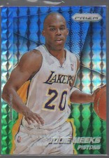 JODIE MEEKS  2014-15 PANINI PRIZM BLUE GREEN MOSAIC PRIZMS CARD #115