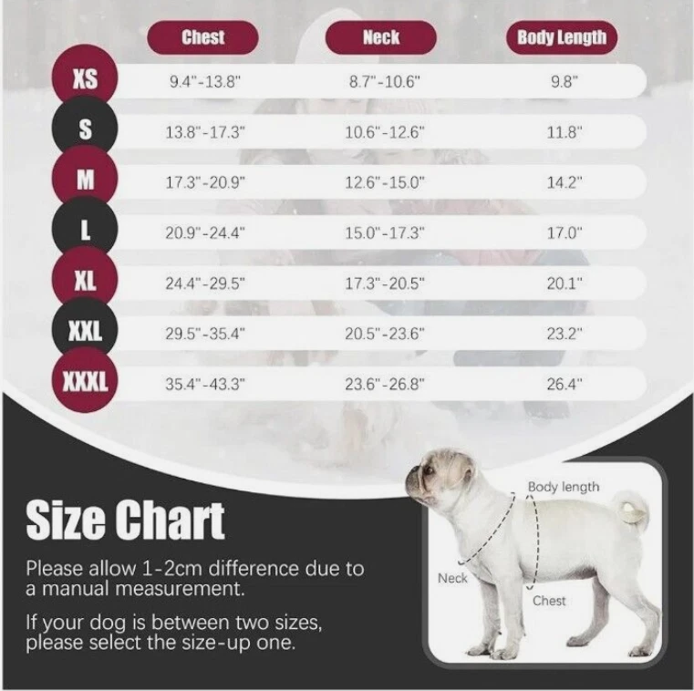 Abrigo cálido para perro Spotted Play, cuadros rosas, chaqueta reversible impermeable para perro, (XXL) Foto 3 de 3