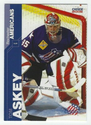 2004-05 Rochester Americans (AHL) Tom Askey (goalie)