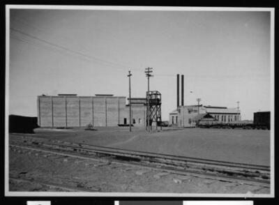 Ice plant and cold storage in El Centro 1910 California Old Photo