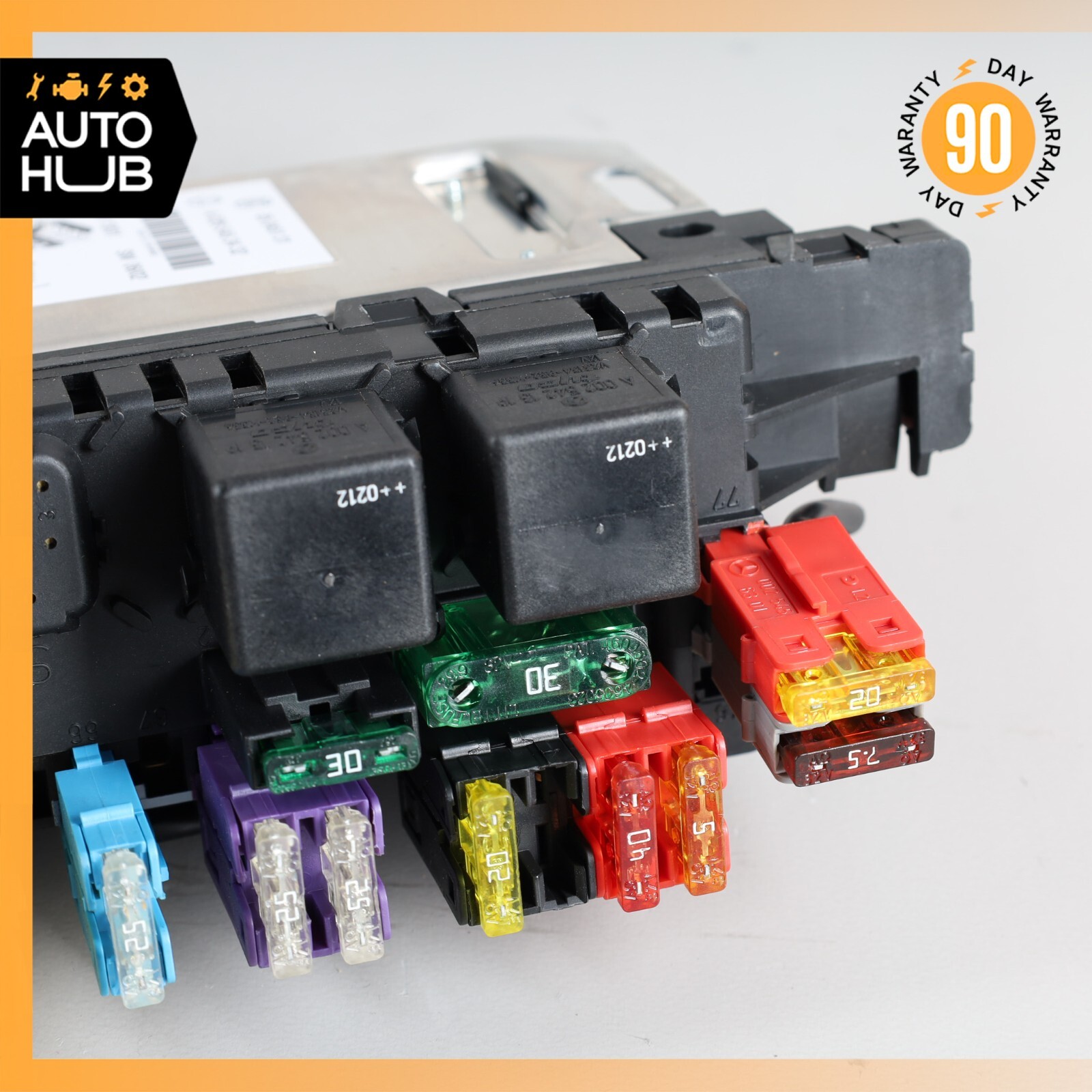 03-12 Mercedes R230 SL500 SL55 AMG Rear SAM Fuse Box Relay Module OEM