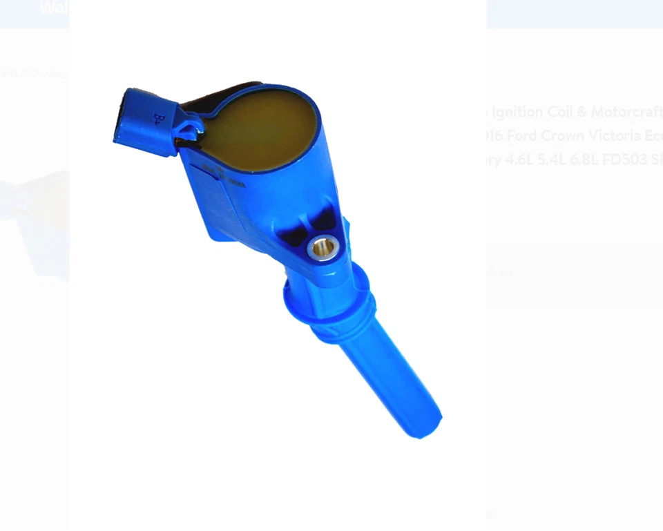 Juego de 8 Bobinas de Encendido ISA Alto Rendimiento y Bujías Motorcraft Compatibles  Foto 2 de 3