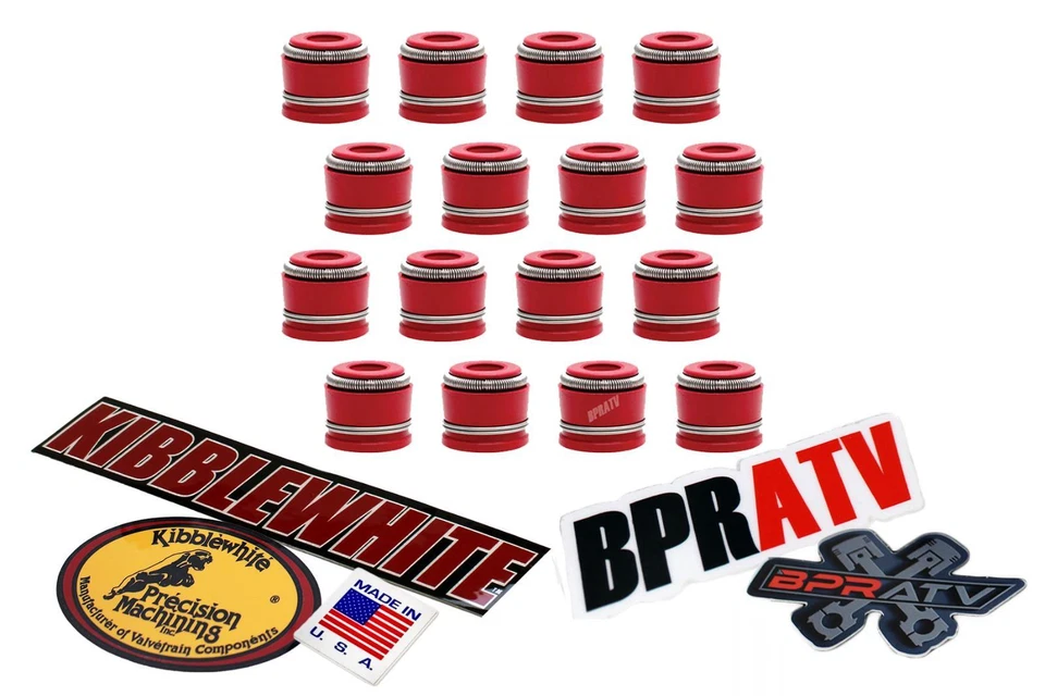 Sellos de válvula de admisión y escape de cabeza Kibblewhite Honda CBR600 CBR 600 F4 F4i 01-06 Foto 2 de 4