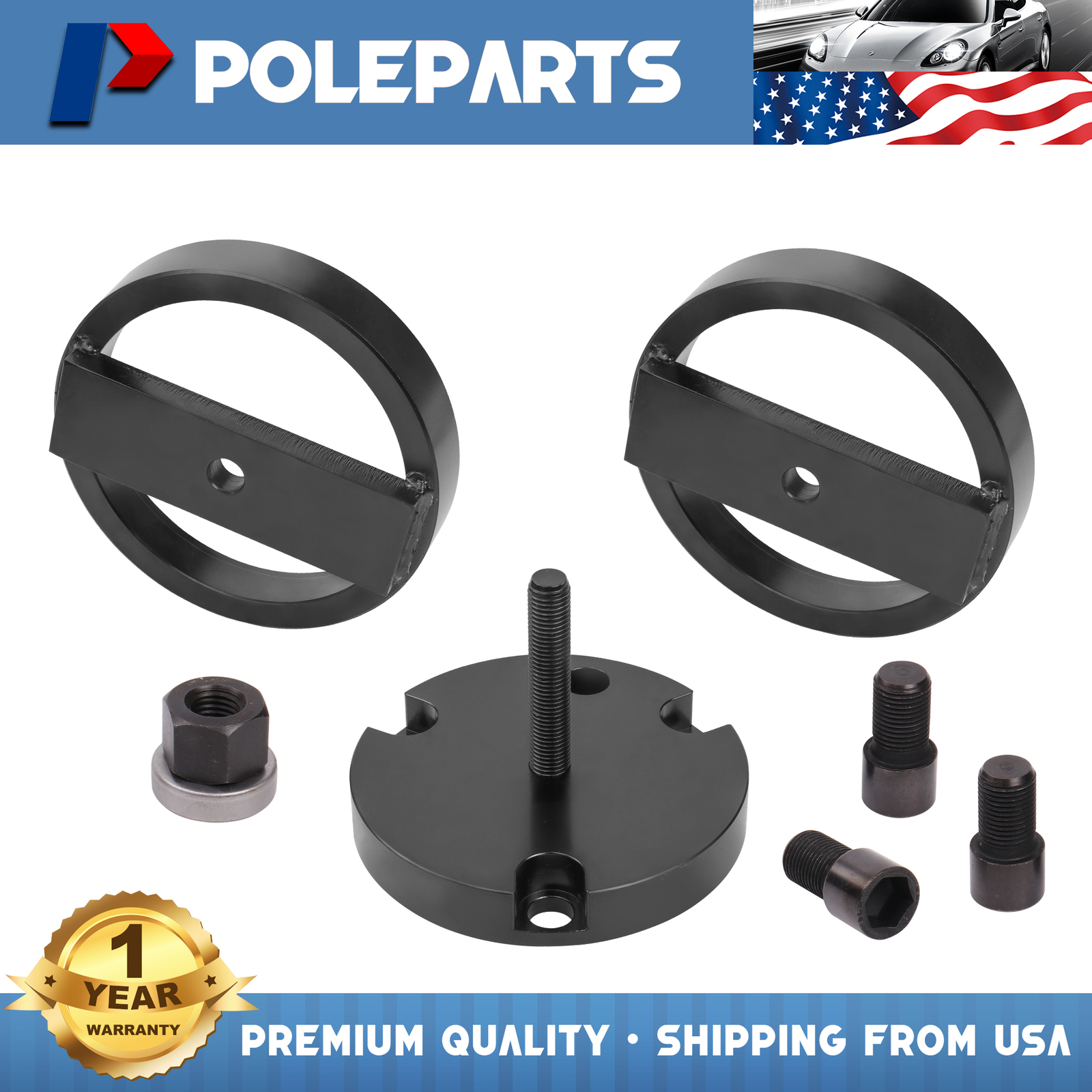 7PC Diesel Crankshaft Seal Wear Ring Installer For CAT 3408 3406 C15