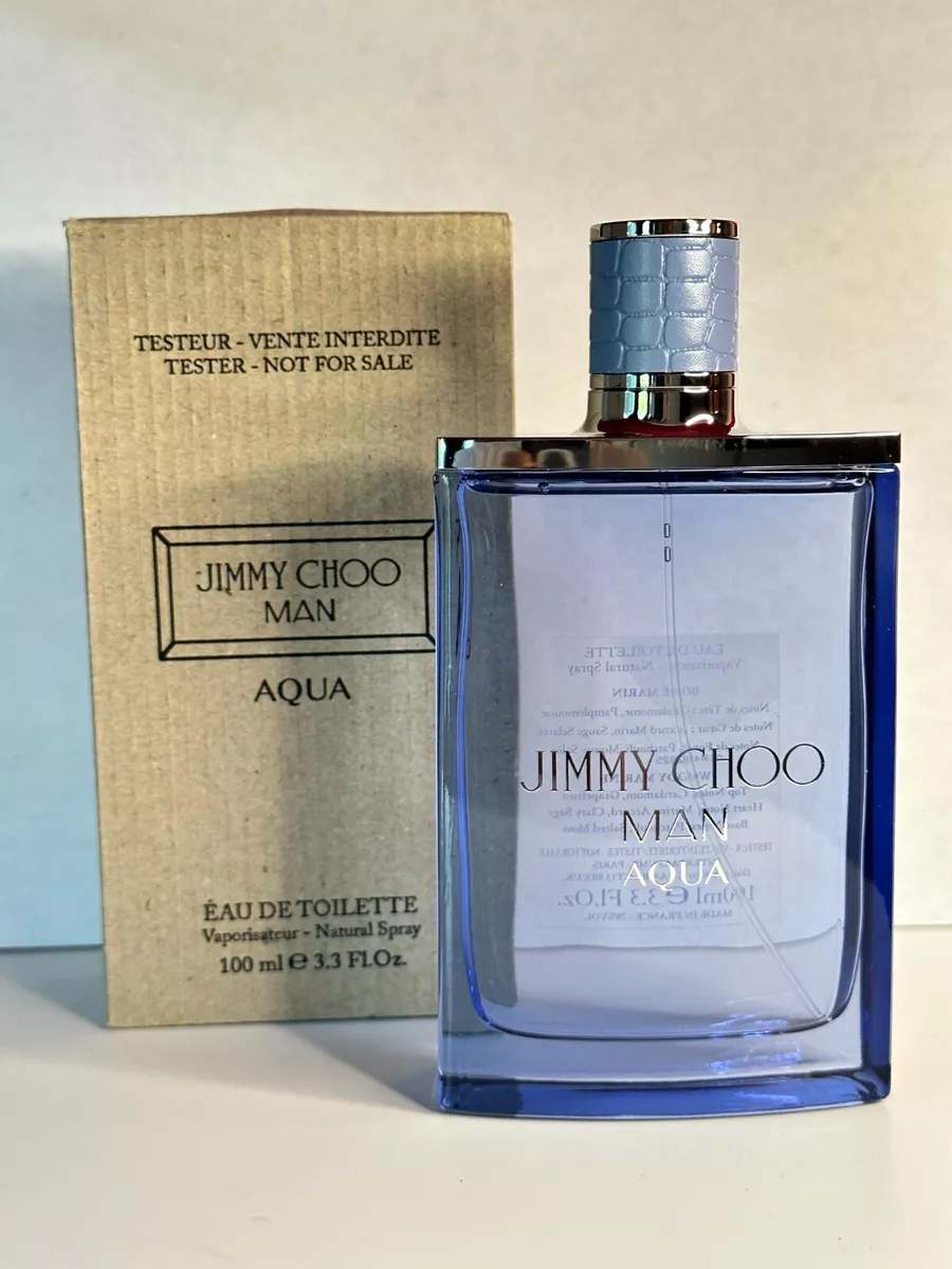 JIMMY CHOO Man Blue Eau De Toilette Spray, 3.3 Fl Oz